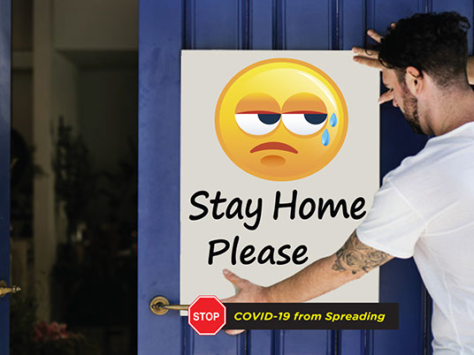 Display Sign Cheap Custom Printed Covid-19 Information Display Sign / Poster / Sticker - 50% Subsidy to help small business restart their business